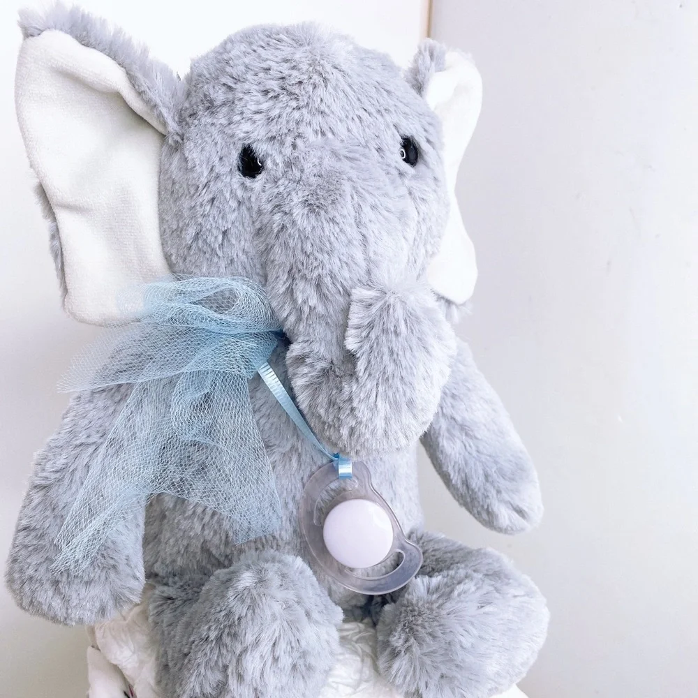 Elephant Safari Diaper Cake